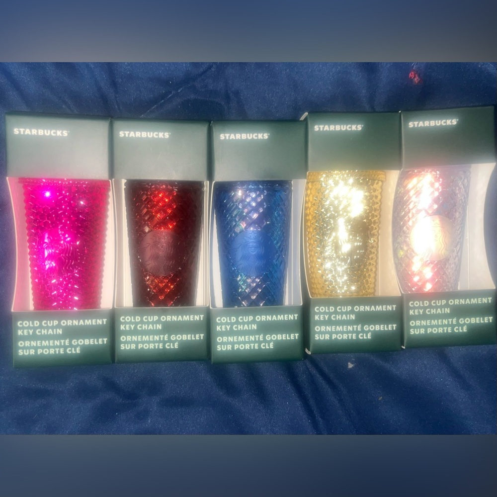 Starbucks keychains